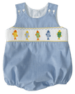 Lulu Bebe Lulu Bebe Fish Smocked Cam Bubble - Little Miss Muffin Children & Home