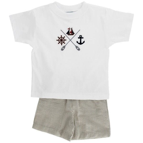 Bailey Boys Bailey Boys First Mate Boys Short Set - Little Miss Muffin Children & Home