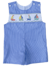 Lulu Bebe Lulu Bebe Sailboat Smocked Pete Shortall - Little Miss Muffin Children & Home