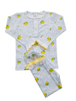 Lulu Bebe Lulu Bebe Lemon Print Pima Girl Pajama Set - Little Miss Muffin Children & Home