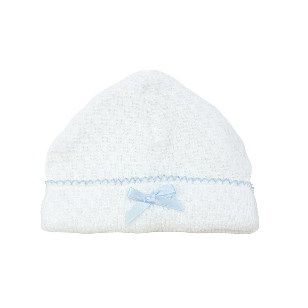 blue paty baby beanie