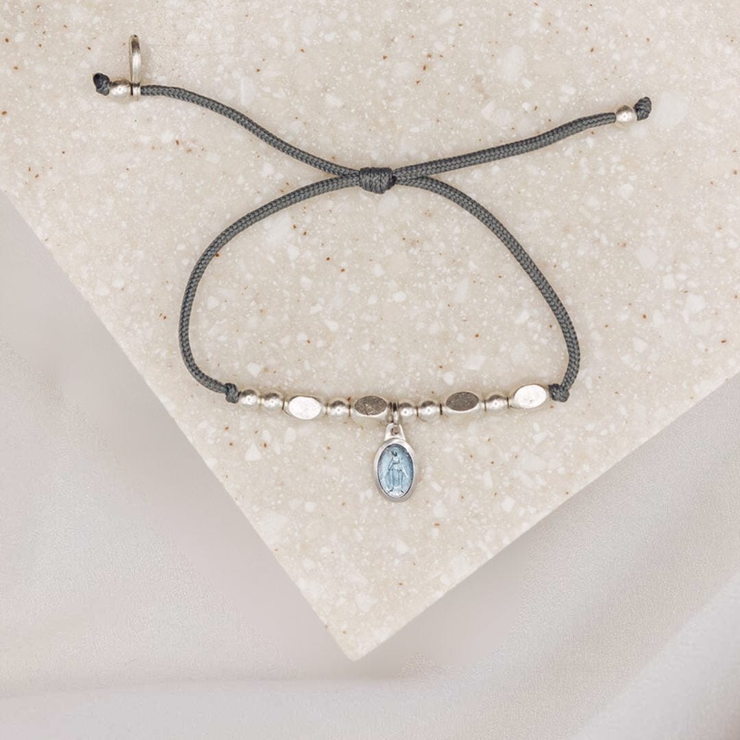 My Saint My Hero My Saint My Hero The Little Saints Miraculous Mary Blue, Silver - Little Miss Muffin Children & Home