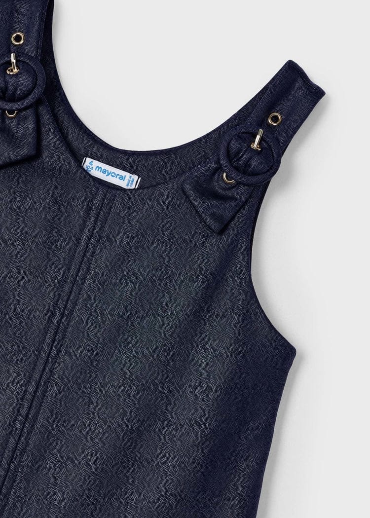 Mayoral Usa Inc Mayoral Girls Pinafore Dress in Navy - Little Miss Muffin Children & Home