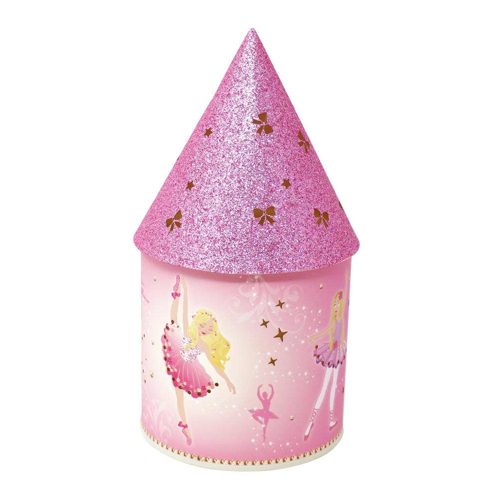 Pink Poppy Pink Poppy Ballet Dancer Glitter Night Light - Little Miss Muffin Children & Home