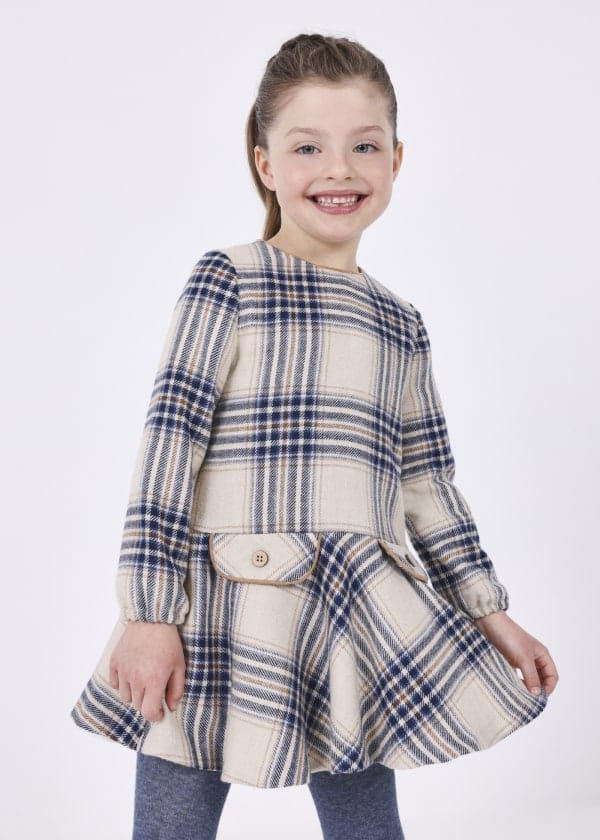 Mayoral Usa Inc Mayoral Plaid Dress for Girl - Little Miss Muffin Children & Home