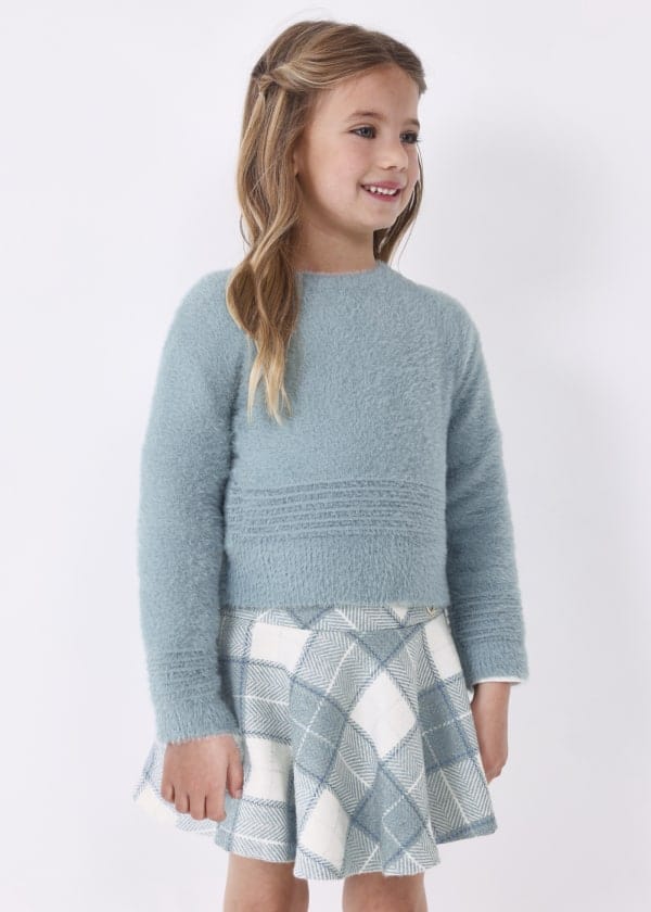 Mayoral Usa Inc Mayoral Plaid Jacquard Skirt - Little Miss Muffin Children & Home
