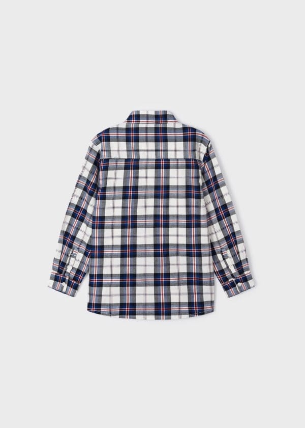 Mayoral Usa Inc Mayoral Long Sleeve Plaid Shirt - Little Miss Muffin Children & Home