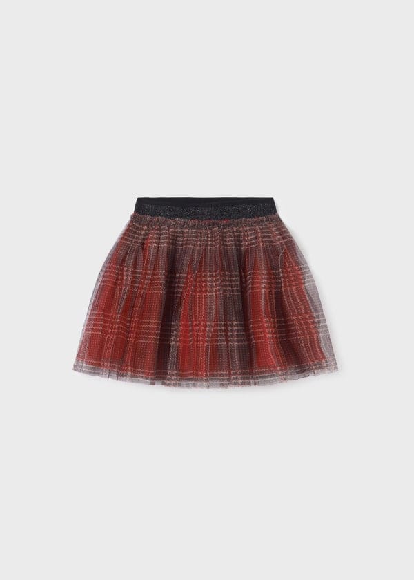 Mayoral Usa Inc Mayoral Plaid Tulle Skirt - Little Miss Muffin Children & Home