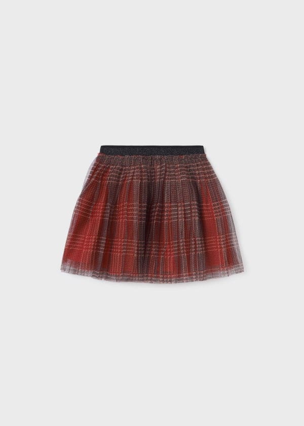 Mayoral Usa Inc Mayoral Plaid Tulle Skirt - Little Miss Muffin Children & Home