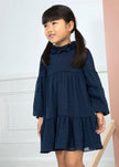 Abel & Lula Abel & Lula Plumeti Chiffon Dress - Little Miss Muffin Children & Home