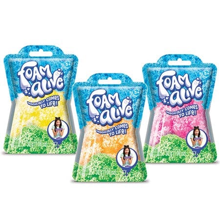 Play Visions Play Visions Foam Alive 30g Foil Bag, Available in 6 Colors - Little Miss Muffin Children & Home