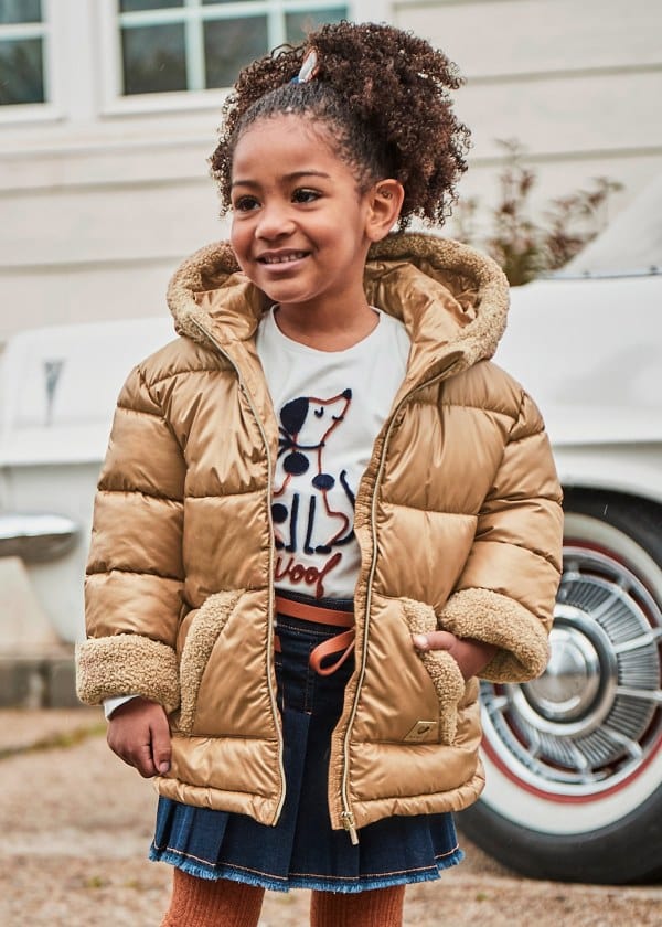 Mayoral Usa Inc Mayoral Fleece Lined Hooded Puffer Jacket - Little Miss Muffin Children & Home