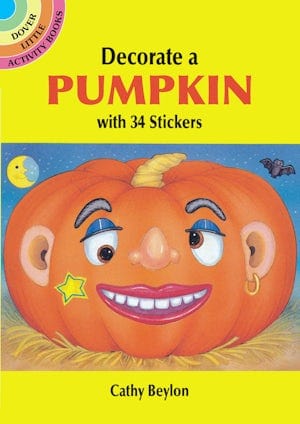 pumpkin sticker book