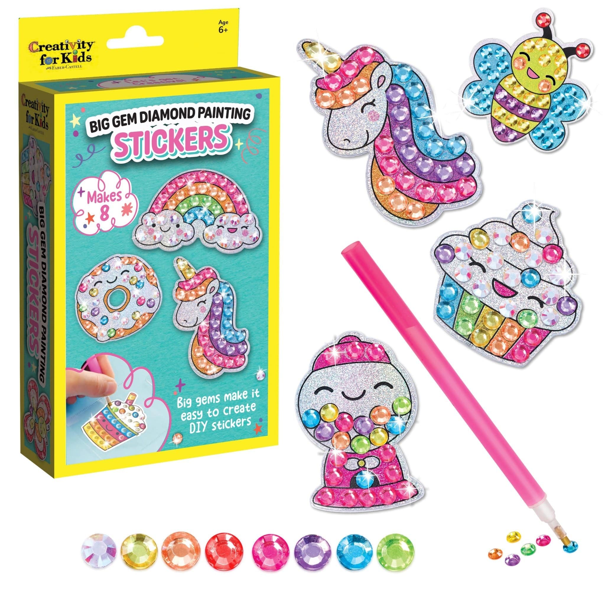 Faber Castell Faber Castell Big Gem Diamond Painting Stickers - Little Miss Muffin Children & Home