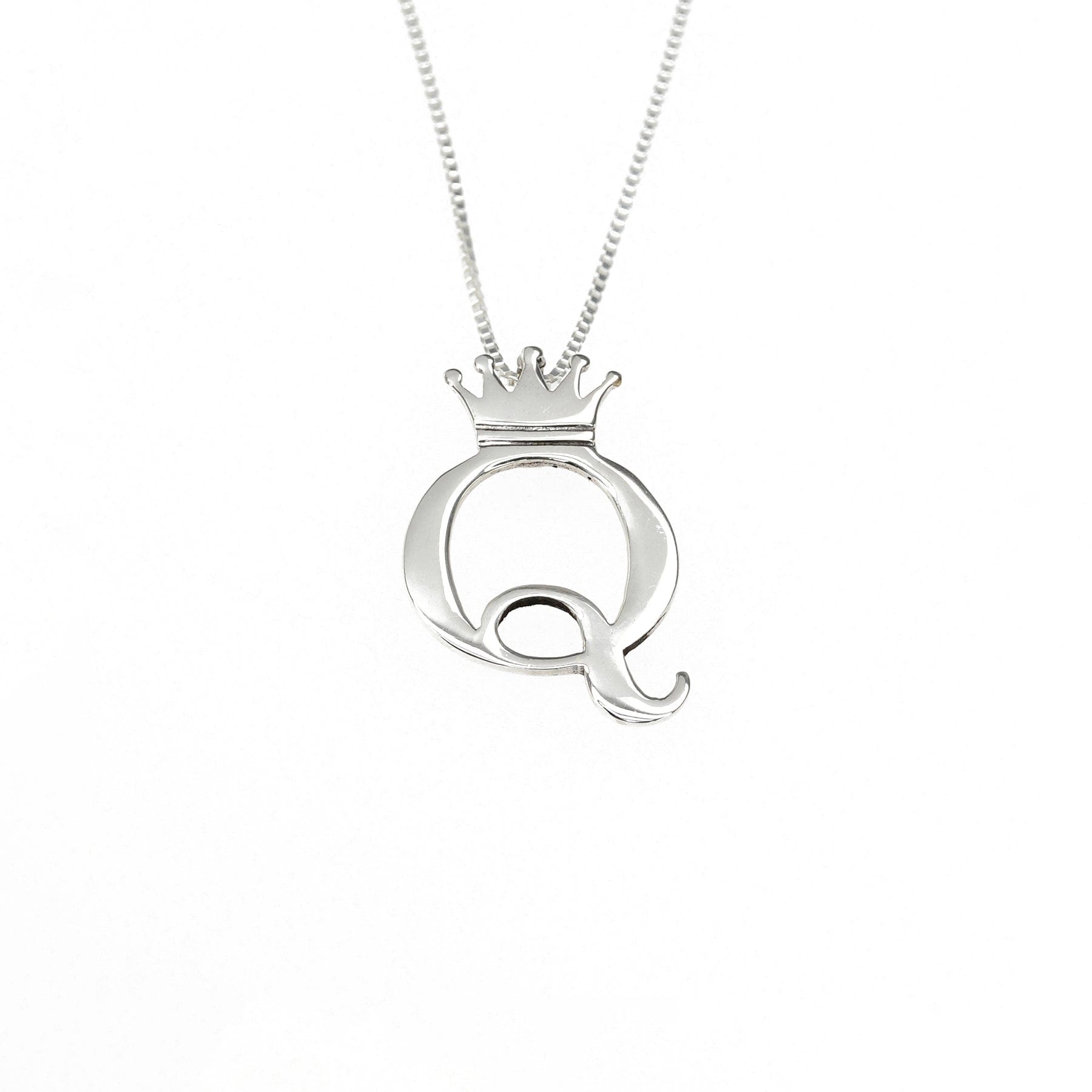 Cristy Cali Cristy Cali Royal Initial Charm Sterling Silver - Little Miss Muffin Children & Home