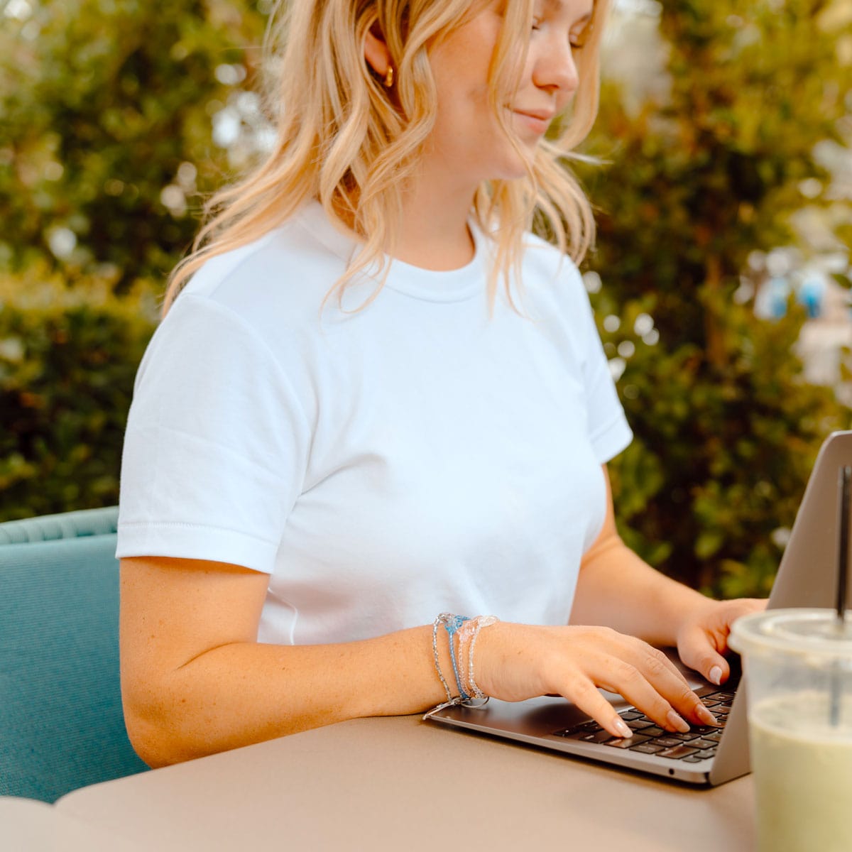 My Saint My Hero Let There Be Light Bracelet Crystal Cross- Paradise Shine Crystal Beads - Little Miss Muffin Children & Home