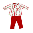 girls christmas two piece set