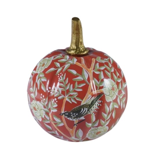 red decorative pumpkin