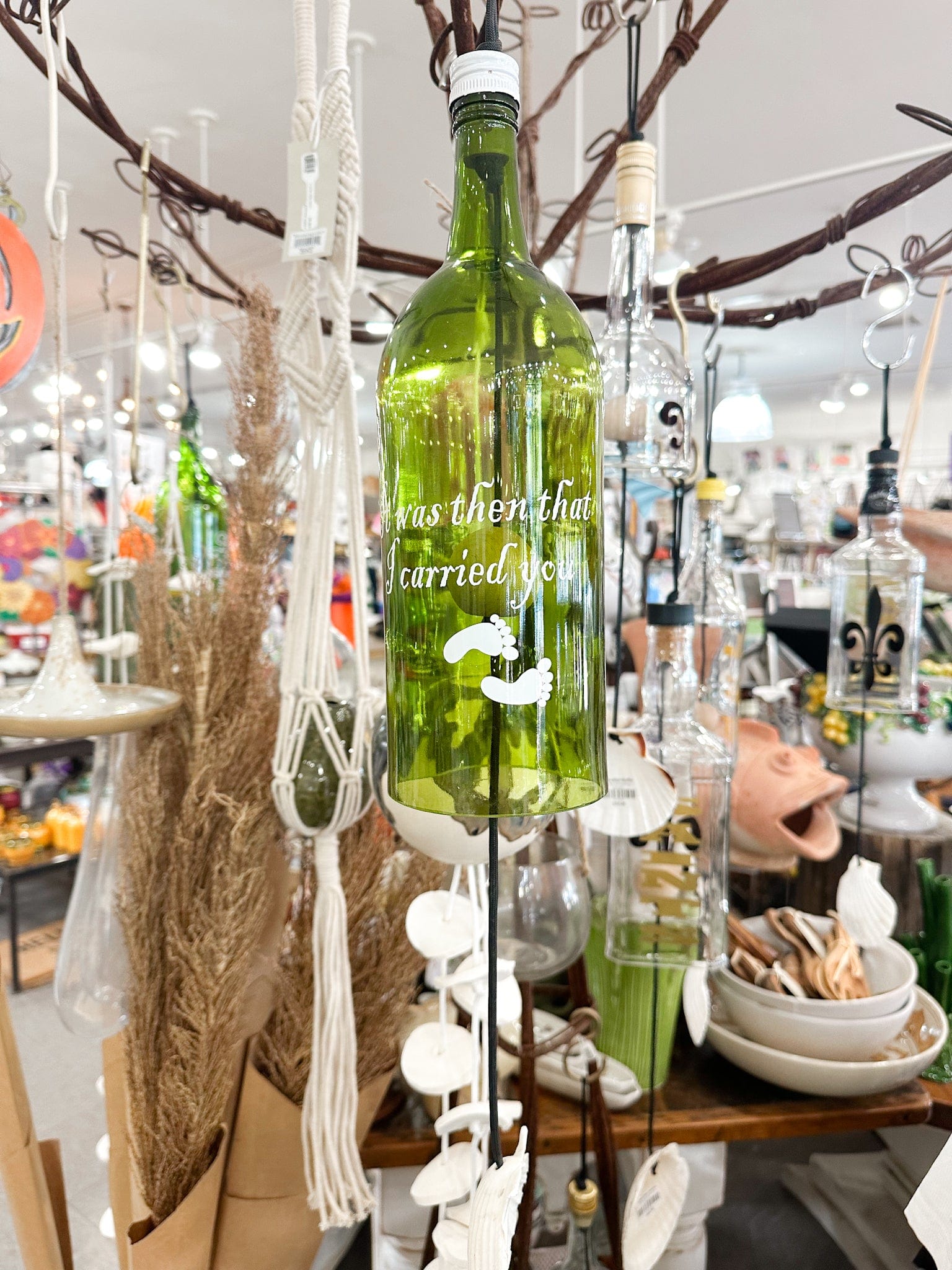 religious wind chime