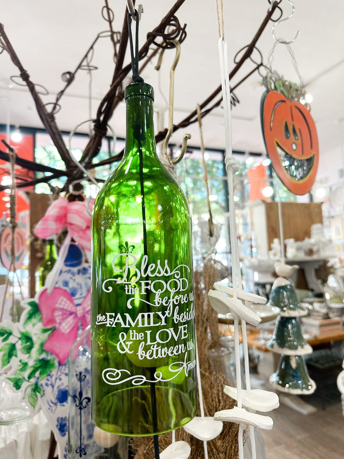 religious wind chime