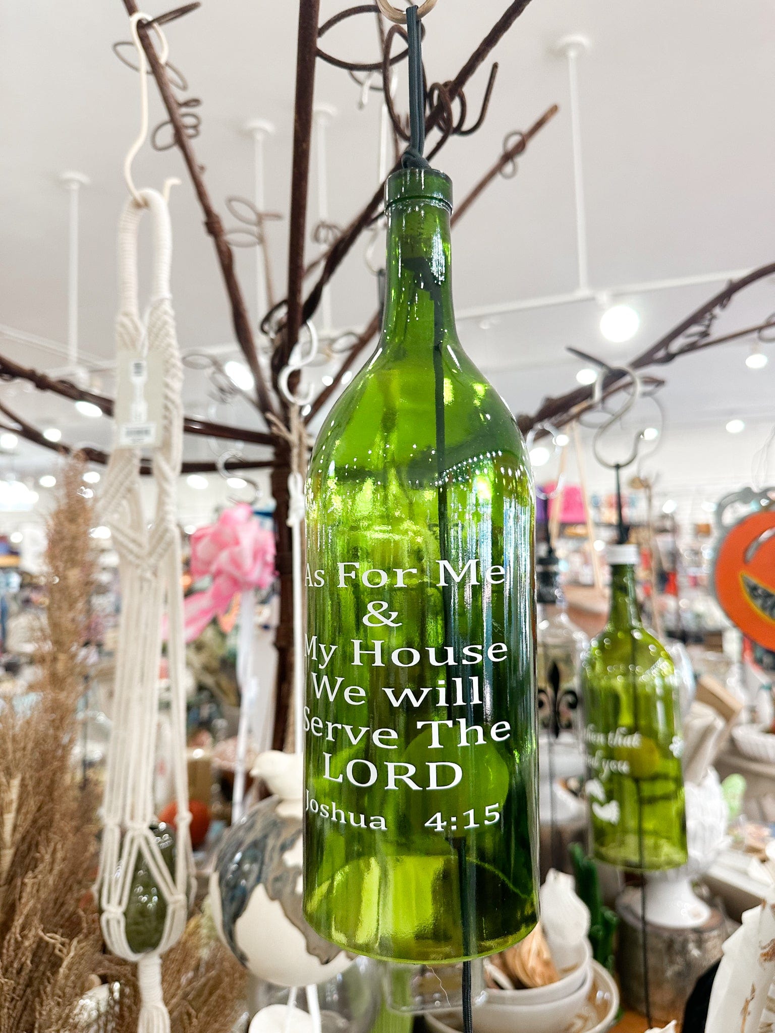 religious wind chime