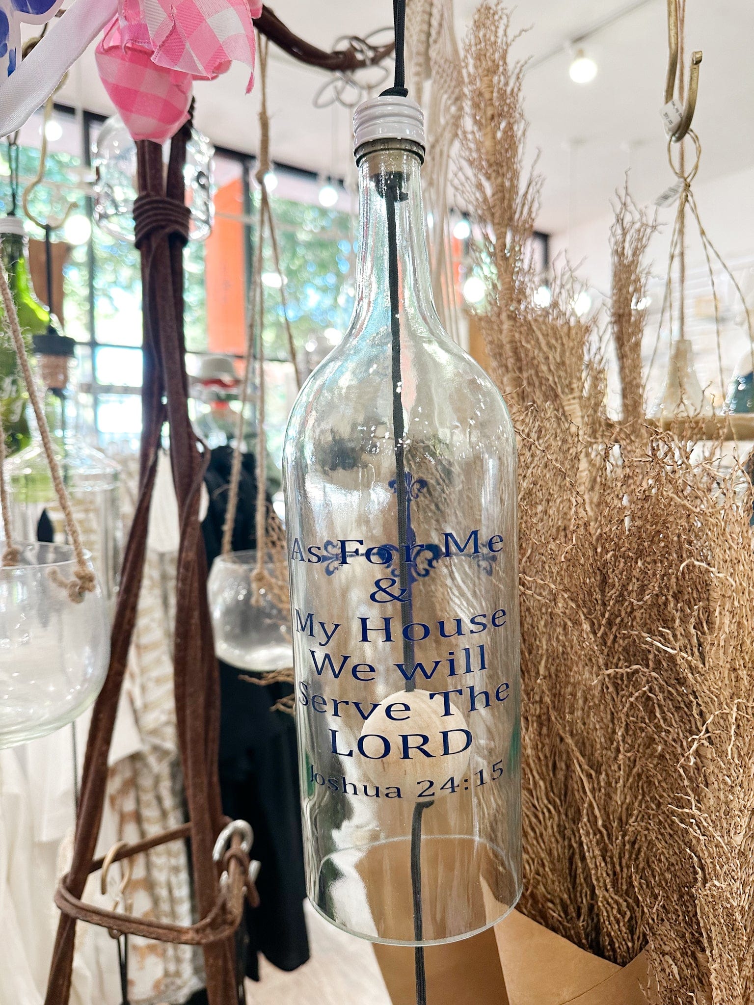 religious wind chime