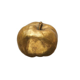 Creative Co-Op Creative Co-op Resin Apple with Distressed Gold Finish - Little Miss Muffin Children & Home