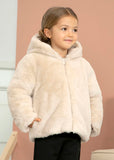 Abel & Lula Abel & Lula Reversible Faux Fur Puffer Jacket - Little Miss Muffin Children & Home