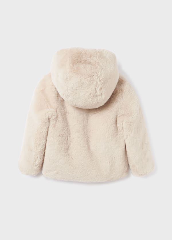 Abel & Lula Abel & Lula Reversible Faux Fur Puffer Jacket - Little Miss Muffin Children & Home