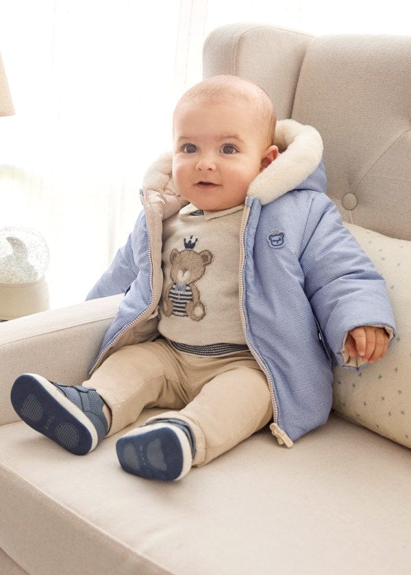 Mayoral Reversible Puffer Jacket for Baby Boy