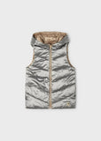 Mayoral Usa Inc Mayoral Reversible Metallic Puffer Vest - Little Miss Muffin Children & Home