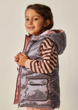 Mayoral Usa Inc Mayoral Reversible Metallic Puffer Vest - Little Miss Muffin Children & Home