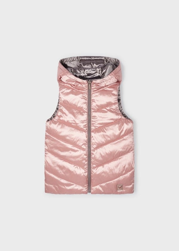 Mayoral Usa Inc Mayoral Reversible Metallic Puffer Vest - Little Miss Muffin Children & Home