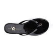 Black Patent Rivington Flip Flop