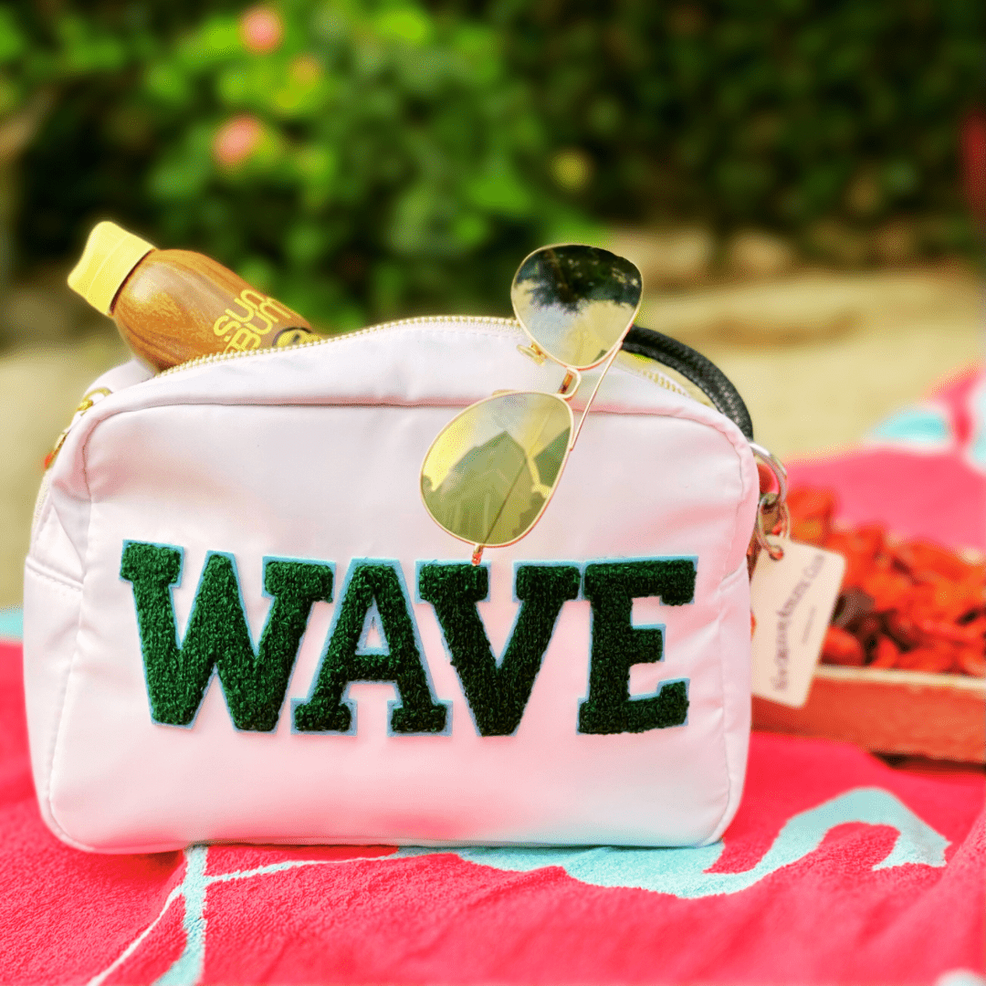 Whereable Art Whereable Art ROLL WAVE Varsity Travel Bag - Little Miss Muffin Children & Home