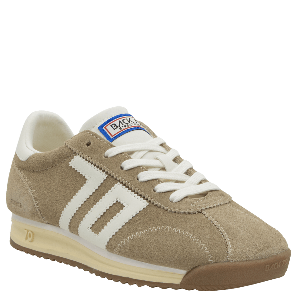 Runner Sneakers in Tan