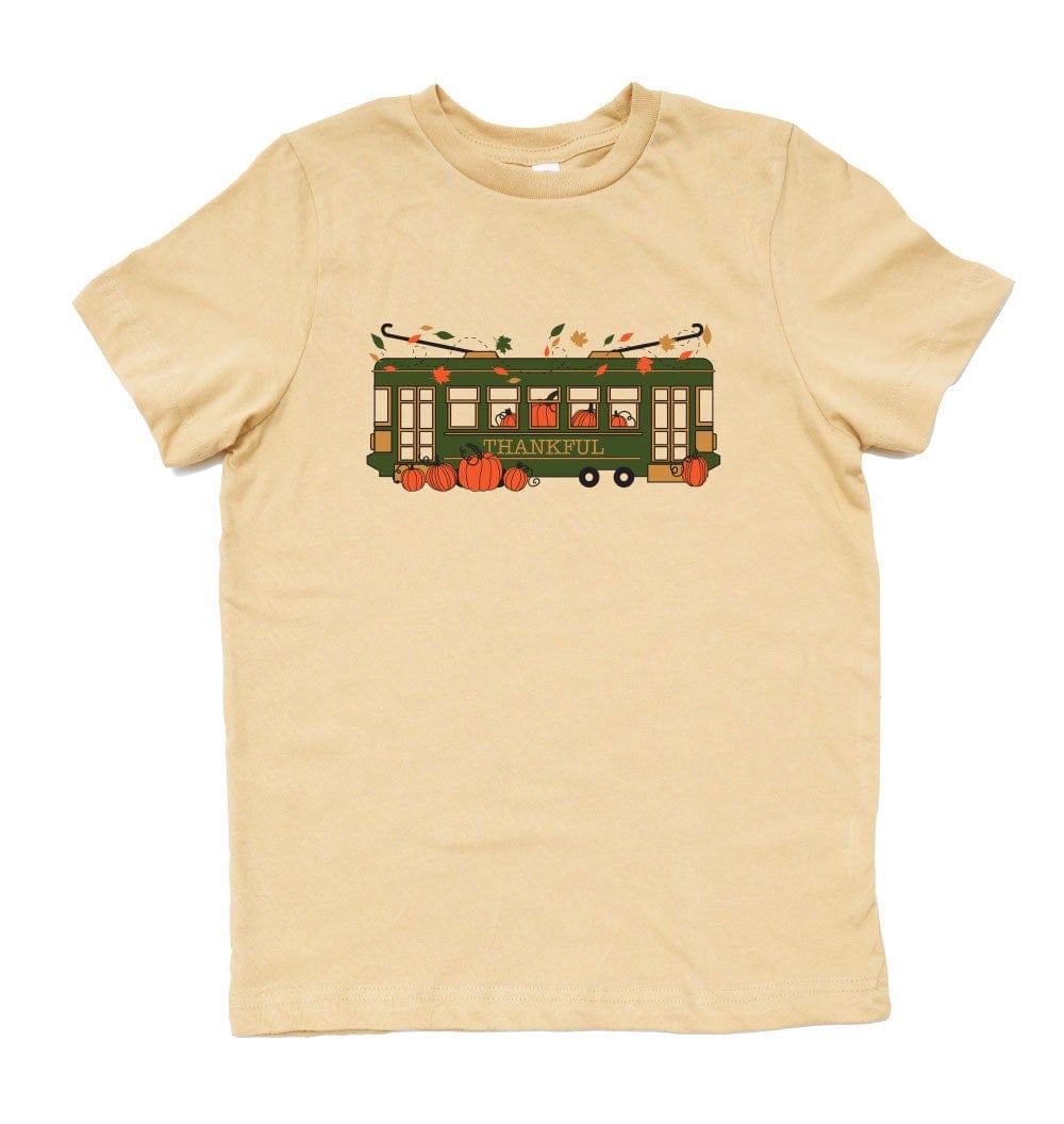 Bon Temps Boutique Bon Temps Boutique Thankful Streetcar Tee - Little Miss Muffin Children & Home