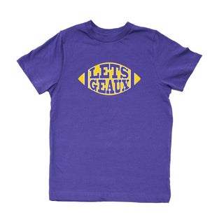 Bon Temps Boutique Bon Temps Boutique Let's Geaux LSU Tee Kids - Little Miss Muffin Children & Home