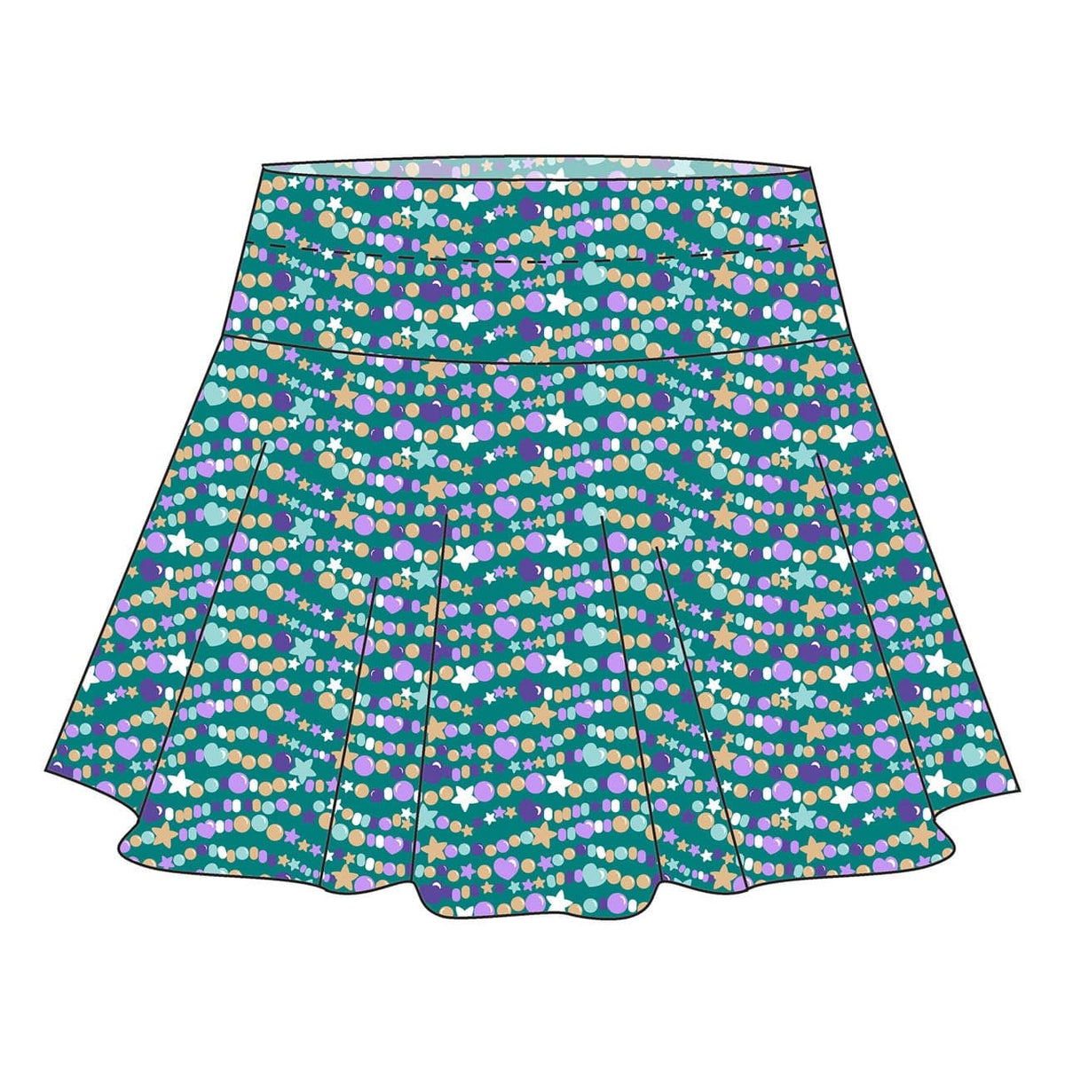 Bon Temps Boutique Bon Temps Boutique Swiftie Bracelets Sophia Skort - Little Miss Muffin Children & Home