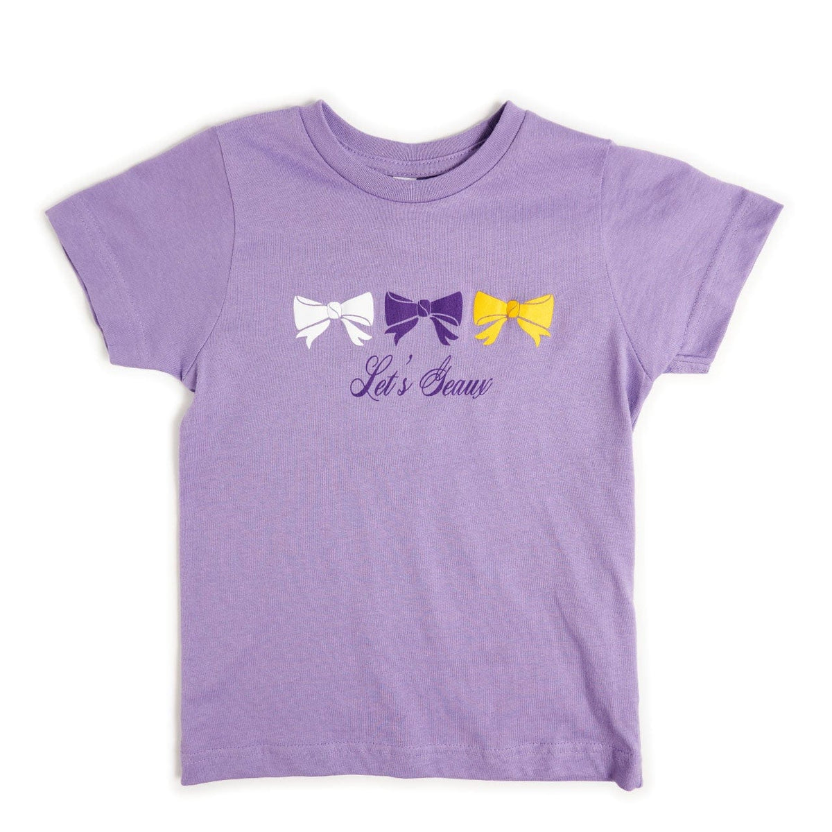 Bon Temps Boutique Bon Temps Boutique LSU Let's Beaux Tee - Little Miss Muffin Children & Home