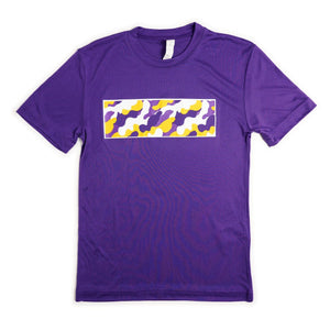 Bon Temps Boutique Bon Temps Boutique LSU Camo Block Dry Fit Tee - Little Miss Muffin Children & Home