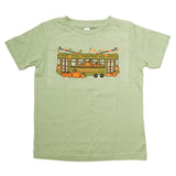 Bon Temps Boutique Bon Temps Boutique Thankful Streetcar Tee in Sage - Little Miss Muffin Children & Home