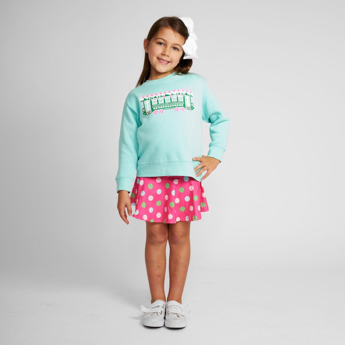 Bon Temps Boutique Bon Temps Boutique Sugarplum Streetcar Sweatshirt - Little Miss Muffin Children & Home