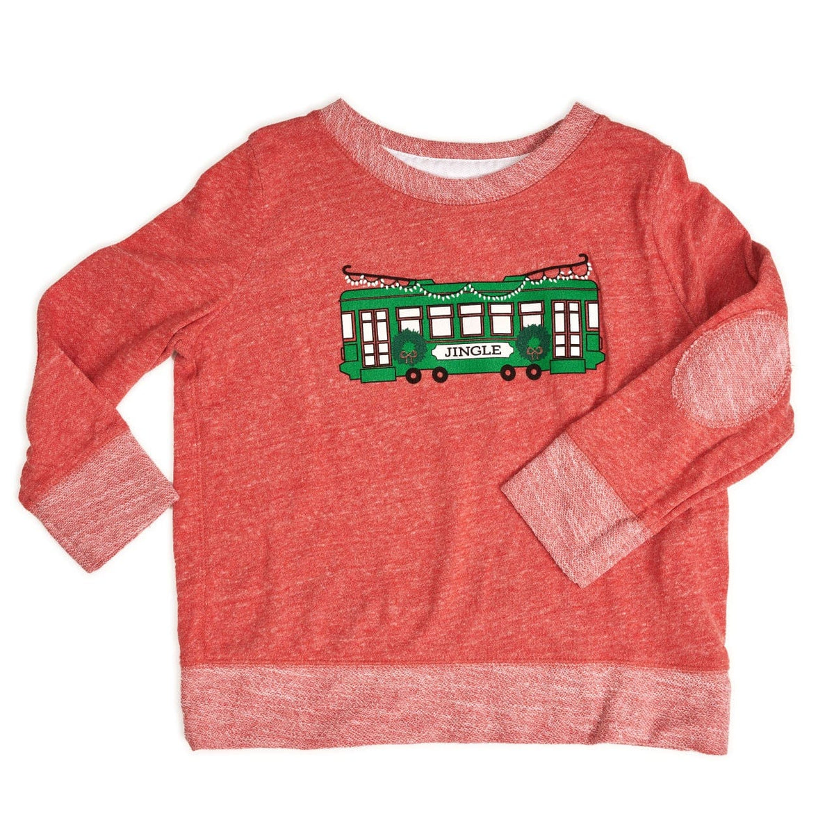 Bon Temps Boutique Bon Temps Boutique Jingle Streetcar Crew Sweatshirt - Little Miss Muffin Children & Home