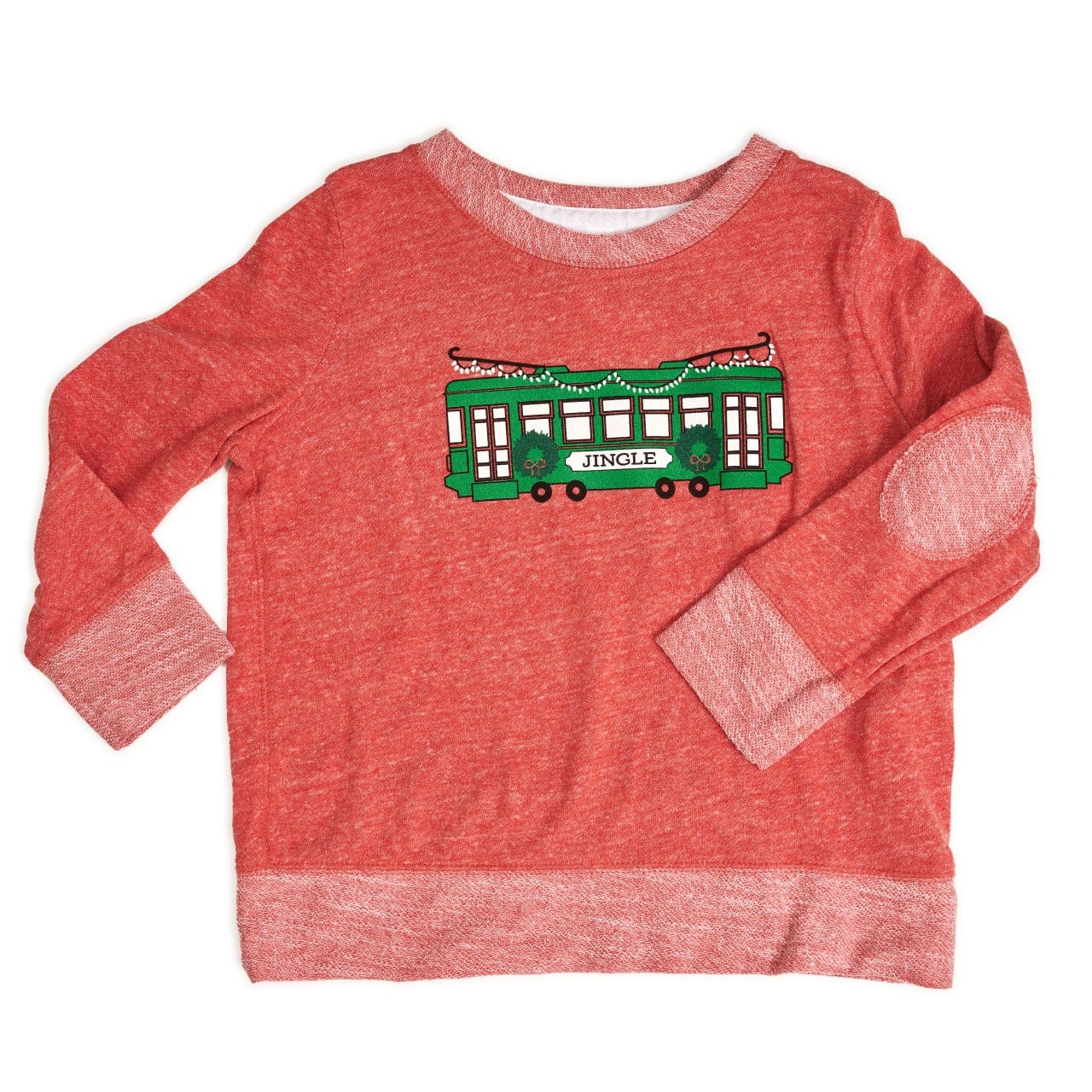 Bon Temps Boutique Bon Temps Boutique Jingle Streetcar Crew Sweatshirt - Little Miss Muffin Children & Home