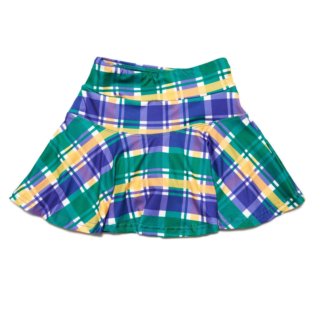 Bon Temps Boutique Bon Temps Boutique Mardi Gras Madras Sophia Skort - Little Miss Muffin Children & Home