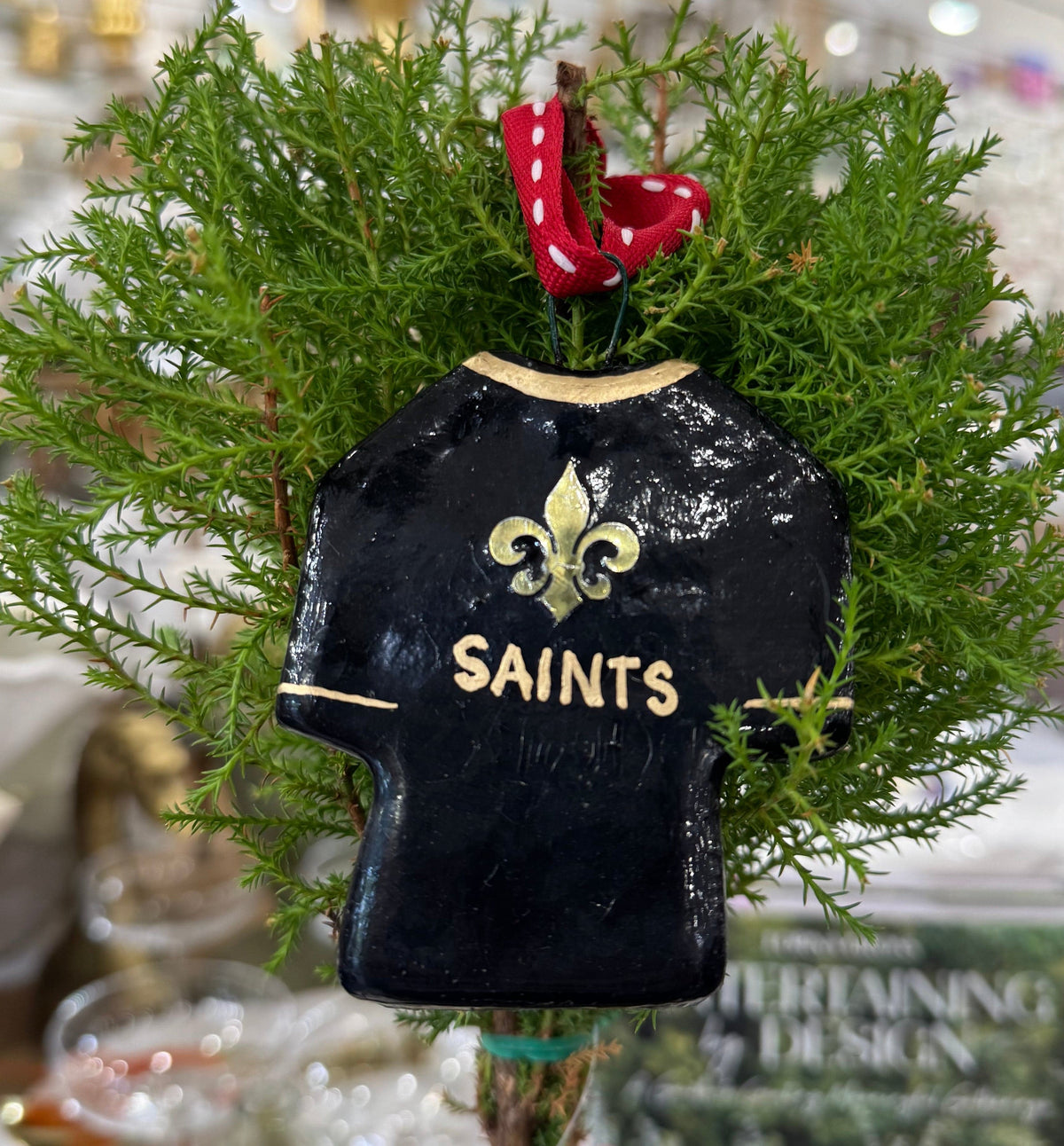 Crescent City Ornaments Saints Jersey Ornament - Little Miss Muffin Children & Home