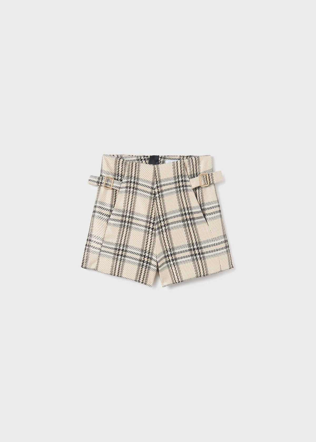Abel & Lula Abel & Lula Shimmer Embossed Plaid Shorts - Little Miss Muffin Children & Home