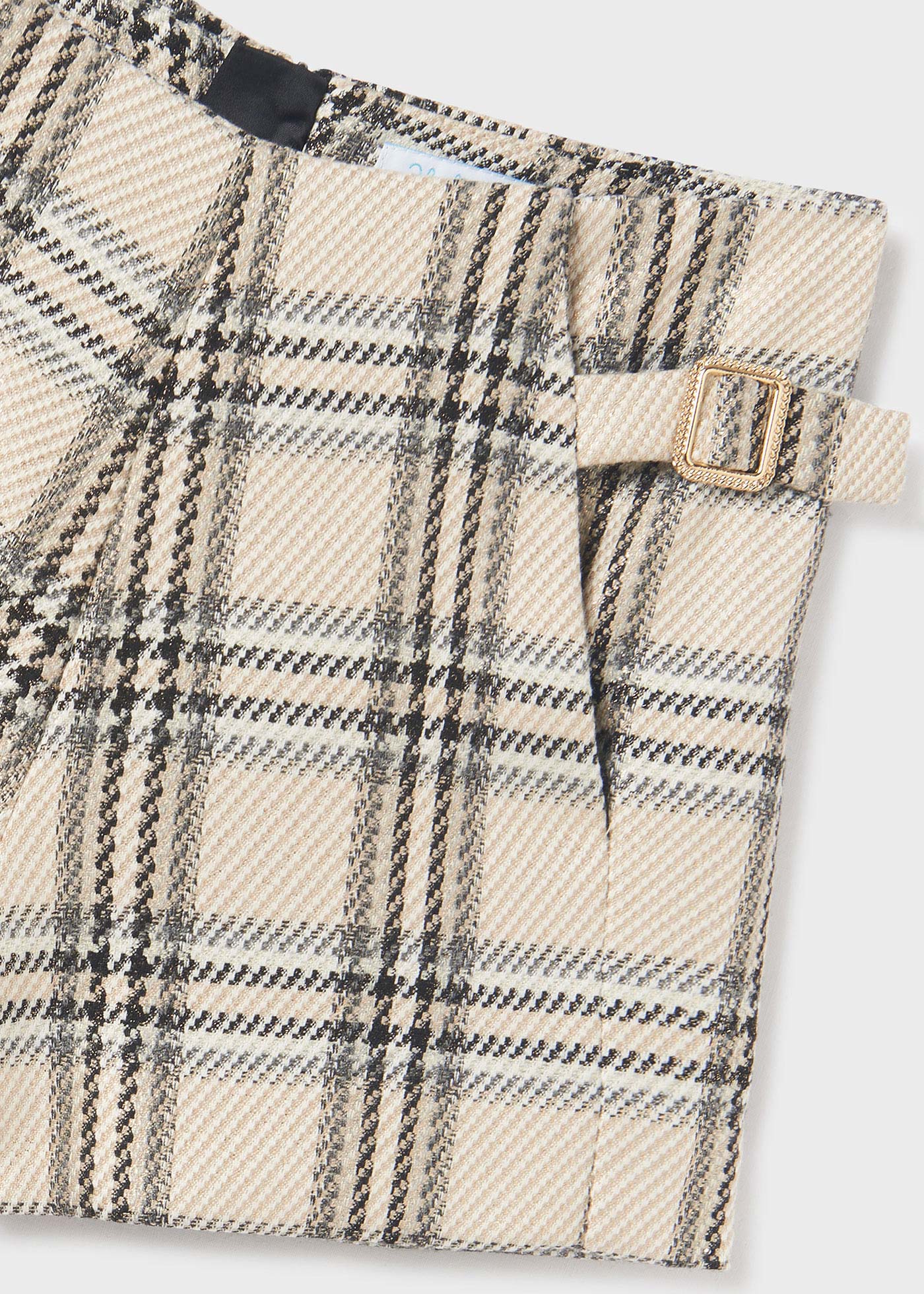 Abel & Lula Abel & Lula Shimmer Embossed Plaid Shorts - Little Miss Muffin Children & Home