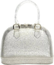 Carrying Kind Carrying Kind Cate Handbag in Silver Sparkle with She's a Star Charm - Little Miss Muffin Children & Home